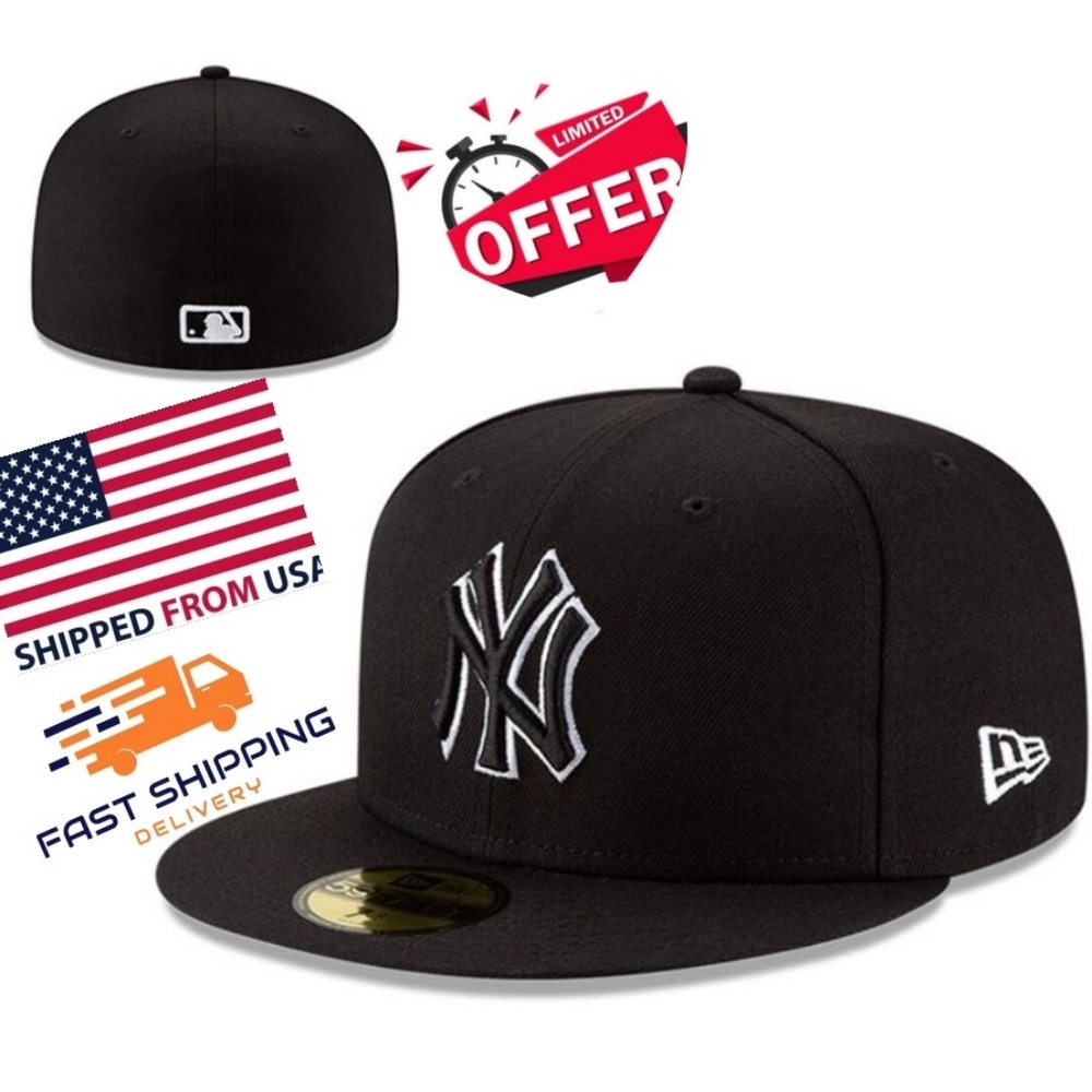 MLB New York Yankees 59FIFTY 5950 Men's Fitted New Era Hat Cap